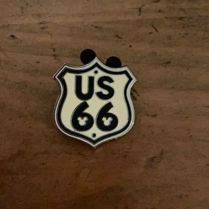 Route 66 Mickey Disney Trading Pin